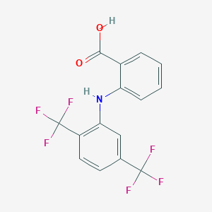 Anthranilic acid, N-(alpha,alpha,alpha,alpha',alpha',alpha'-hexafluoro-2,5-xylyl)-