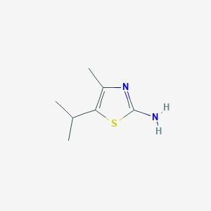 molecular formula C7H12N2S B106974 5-异丙基-4-甲基噻唑-2-胺 CAS No. 18193-59-4
