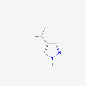 molecular formula C6H10N2 B106978 4-isopropyl-1H-pyrazole CAS No. 13753-53-2