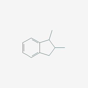 molecular formula C11H14 B106981 1,2-dimethyl-2,3-dihydro-1H-indene CAS No. 17057-82-8