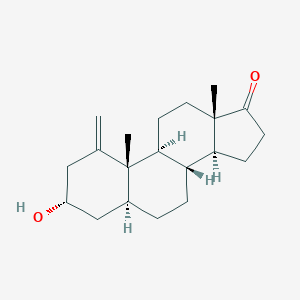 molecular formula C₂₀H₃₀O₂ B107002 1-Methyleneandrosterone CAS No. 3398-66-1