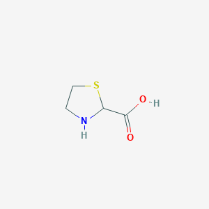 molecular formula C4H7NO2S B107009 Thiazolidine-2-carboxylic acid CAS No. 16310-13-7
