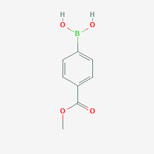 molecular formula C8H9BO4 B107020 4-Methoxycarbonylphenylboronic acid CAS No. 99768-12-4
