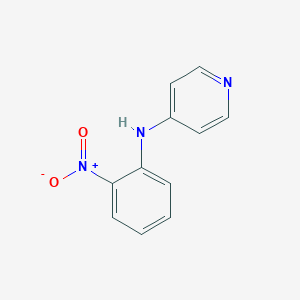 molecular formula C11H9N3O2 B107022 N-(2-nitrophenyl)pyridin-4-amine CAS No. 25551-59-1