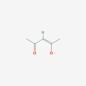 molecular formula C5H7O2- B107027 Acetylacetonate CAS No. 17272-66-1