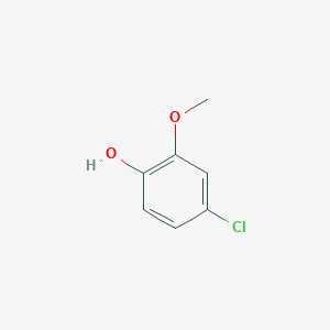 B107037 4-Chloro-2-methoxyphenol CAS No. 16766-30-6