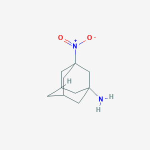 molecular formula C10H16N2O2 B107041 1-Amino-3-nitroadamantane CAS No. 243145-00-8