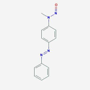 molecular formula C13H12N4O B107043 N-Methyl-N-nitroso-4-(phenylazo)aniline CAS No. 16339-01-8