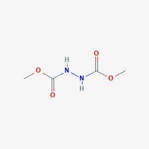molecular formula C4H8N2O4 B107044 Dimethyl hydrazine-1,2-dicarboxylate CAS No. 17643-54-8