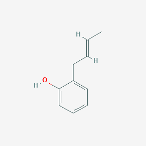 molecular formula C10H12O B107051 2-(2-Butenyl)phenol CAS No. 18448-88-9