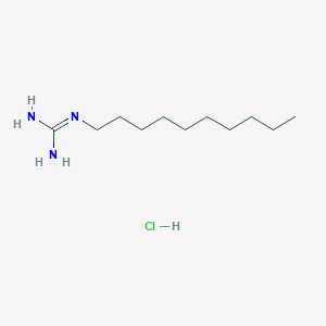 molecular formula C11H26ClN3 B107065 Decylguanidine monohydrochloride CAS No. 19097-97-3