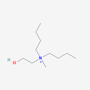 molecular formula C11H26NO+ B107066 Dibutyl-(2-hydroxyethyl)-methylazanium CAS No. 17895-84-0