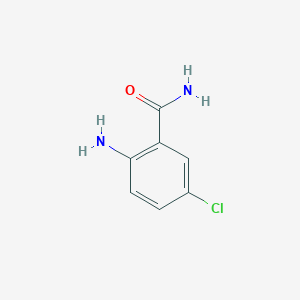 molecular formula C7H7ClN2O B107076 2-Amino-5-chlorobenzamide CAS No. 5202-85-7