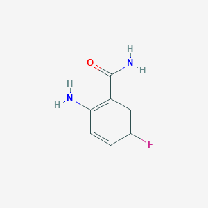 molecular formula C7H7FN2O B107079 2-Amino-5-fluorobenzamide CAS No. 63069-49-8