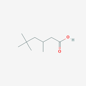 molecular formula C9H18O2 B010708 3,5,5-Trimethylhexanoic acid CAS No. 3302-10-1