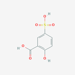 molecular formula C7H6O6S B107081 2-Hydroxy-5-sulfobenzoic acid CAS No. 97-05-2