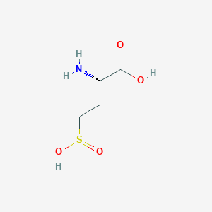 molecular formula C4H9NO4S B107089 (2s)-2-Amino-4-sulfinobutanoic acid CAS No. 2686-70-6