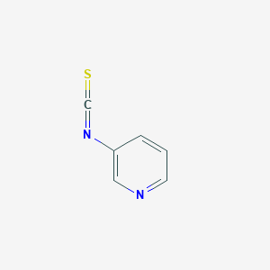 molecular formula C6H4N2S B107092 3-吡啶基异硫氰酸酯 CAS No. 17452-27-6