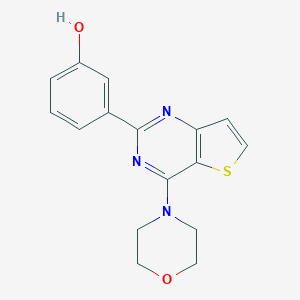 molecular formula C16H15N3O2S B107120 PI3K-IN-18 CAS No. 371943-05-4