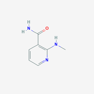 molecular formula C7H9N3O B010713 2-(methylamino)nicotinamide CAS No. 103976-52-9