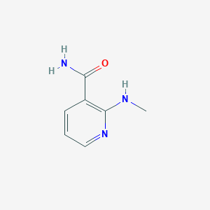 molecular formula C7H9N3O B010713 2-(Methylamino)pyridine-3-carboxamide CAS No. 103976-52-9