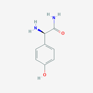 molecular formula C8H10N2O2 B107148 (R)-2-氨基-2-(4-羟基苯基)乙酰胺 CAS No. 54397-23-8