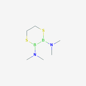 molecular formula C6H16B2N2S2 B107164 2,3-Bis(dimethylamino)-1,4,2,3-dithiadiborinane CAS No. 19172-56-6