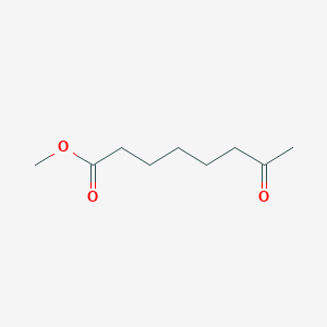molecular formula C9H16O3 B107165 Methyl 7-oxooctanoate CAS No. 16493-42-8