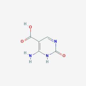 molecular formula C5H5N3O3 B107178 Cytosine-5-carboxylic acid CAS No. 3650-93-9