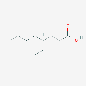 molecular formula C10H20O2 B107198 4-Ethyloctanoic acid CAS No. 16493-80-4