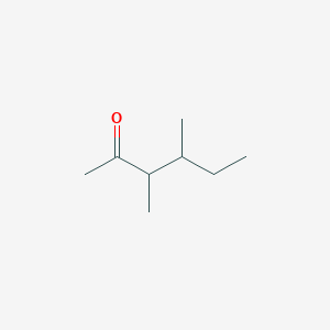molecular formula C8H16O B107209 3,4-Dimethyl-2-hexanone CAS No. 19550-10-8