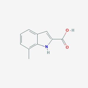 molecular formula C10H9NO2 B107210 7-methyl-1H-indole-2-carboxylic acid CAS No. 18474-60-7
