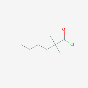 molecular formula C8H15ClO B107211 2,2-Dimethylhexanoyl chloride CAS No. 17701-31-4