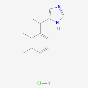 molecular formula C13H17ClN2 B010722 盐酸美地托咪定 CAS No. 106807-72-1