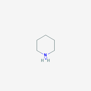 molecular formula C5H12N+ B107235 哌啶鎓 CAS No. 17523-59-0