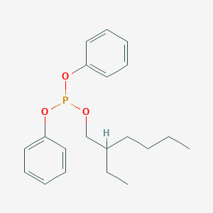 molecular formula C20H27O3P B107236 2-乙基己基二苯基磷酸酯 CAS No. 15647-08-2