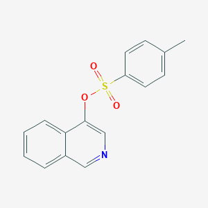 molecular formula C16H13NO3S B107238 Isoquinolin-4-yl 4-methylbenzenesulfonate CAS No. 1532-82-7