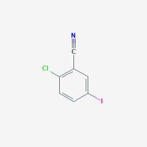 molecular formula C7H3ClIN B107240 2-氯-5-碘苯甲腈 CAS No. 289039-29-8