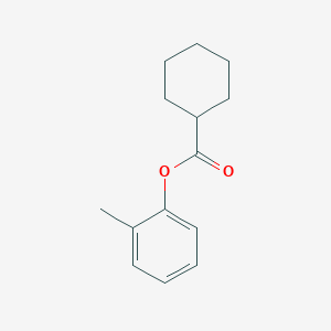 molecular formula C14H18O2 B107241 o-Tolyl cyclohexanecarboxylate CAS No. 18731-58-3