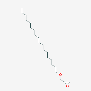 molecular formula C21H42O2 B107259 [(Octadecyloxy)methyl]oxirane CAS No. 16245-97-9