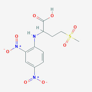 molecular formula C11H13N3O8S B107261 DNP-DL-methionine sulfone CAS No. 16068-18-1