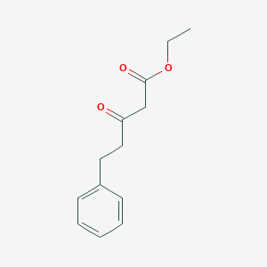 molecular formula C13H16O3 B107270 Ethyl 3-oxo-5-phenylpentanoate CAS No. 17071-29-3