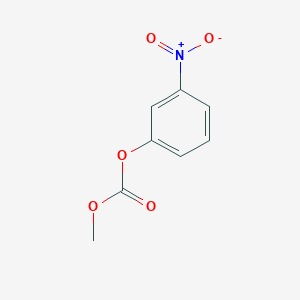 molecular formula C8H7NO5 B107282 Methyl (3-nitrophenyl) carbonate CAS No. 17175-17-6