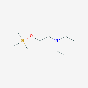 molecular formula C9H23NOSi B107290 (2-Diethylaminoethoxy)trimethylsilane CAS No. 17048-35-0