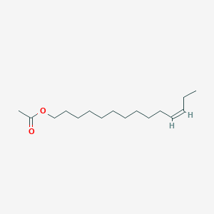 molecular formula C16H30O2 B107310 (Z)-11-Tetradecenyl acetate CAS No. 20711-10-8
