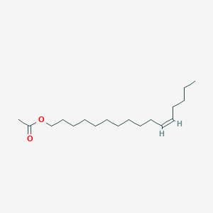 molecular formula C18H34O2 B107311 (Z)-11-Hexadecenyl acetate CAS No. 34010-21-4