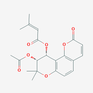 molecular formula C21H22O7 B107321 Isosamidin CAS No. 53023-18-0