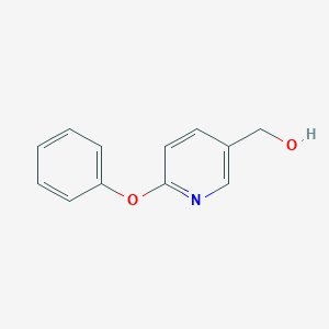 molecular formula C12H11NO2 B010733 (6-Phenoxypyridin-3-yl)methanol CAS No. 101990-68-5