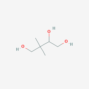 molecular formula C6H14O3 B107335 3,3-二甲基丁烷-1,2,4-三醇 CAS No. 15833-80-4