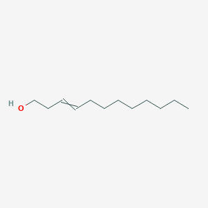molecular formula C₁₂H₂₄O B107342 (Z)-Dodec-3-en-1-ol CAS No. 32451-95-9